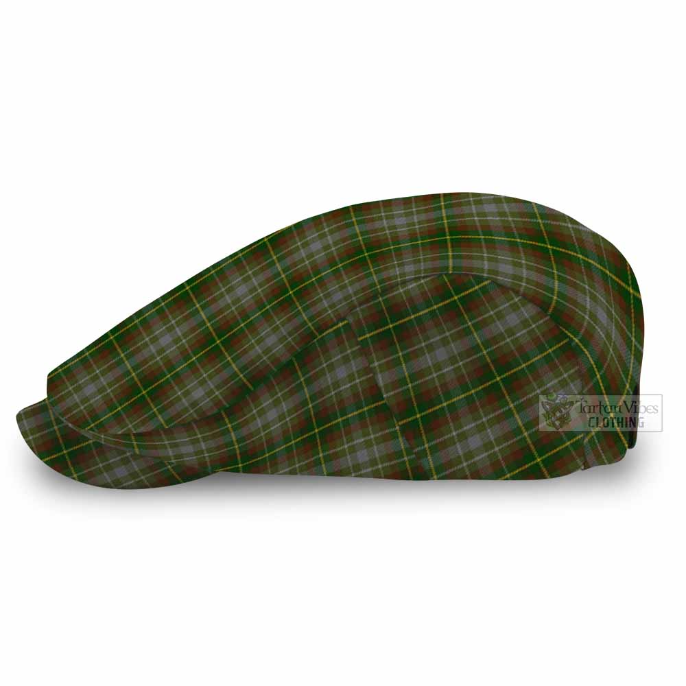 Devon District Tartan Jeff Cap, Tartan Flat Cap - Tartan Vibes Clothing