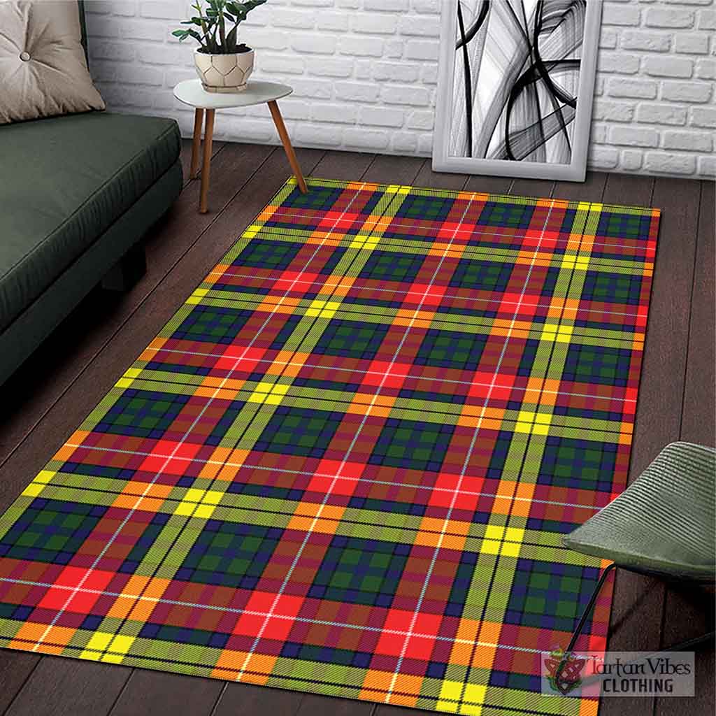 Tartan Vibes Clothing Dewar Tartan Area Rug