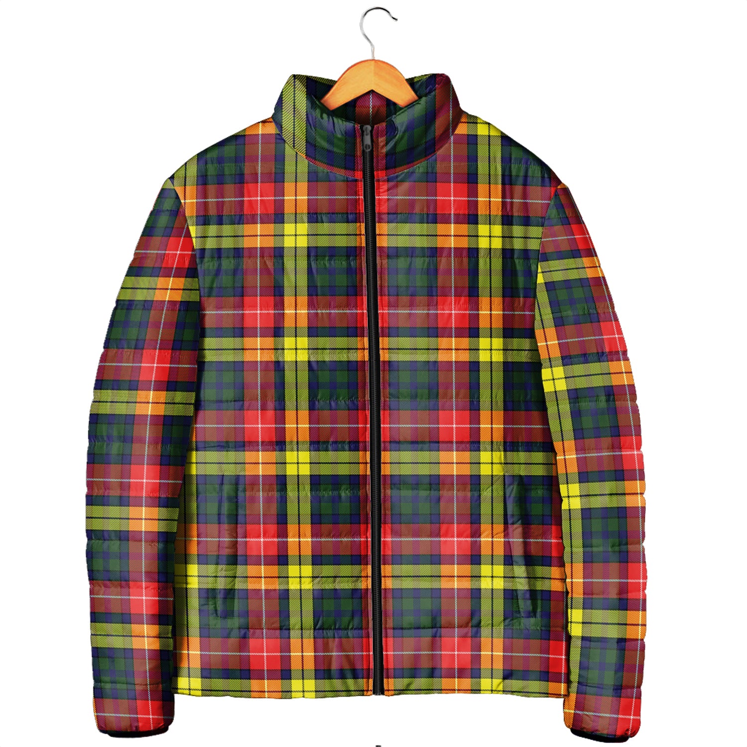 Dewar Tartan Padded Jacket Men's Padded Jacket - Tartan Vibes Clothing