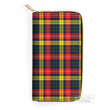 Dewar Tartan Women's Leather Wallet One Size 19.7*10.5*3.5 cm - Tartan Vibes Clothing