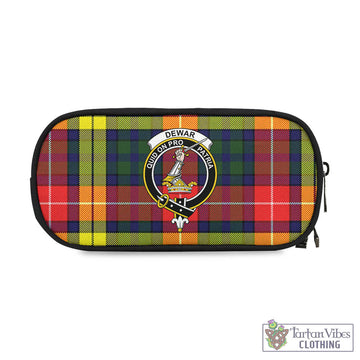 Dewar Tartan Pen and Pencil Case with Family Crest One Size 4.13*8.74 inch - Tartan Vibes Clothing