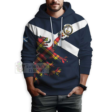 Dewar Tartan Lion Rampant Hoodie Proudly Display Your Heritage with Alba Gu Brath and Clan Name - Tartan Vibes Clothing