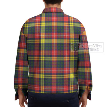 Dewar Tartan Unisex Lapel Cotton Jacket