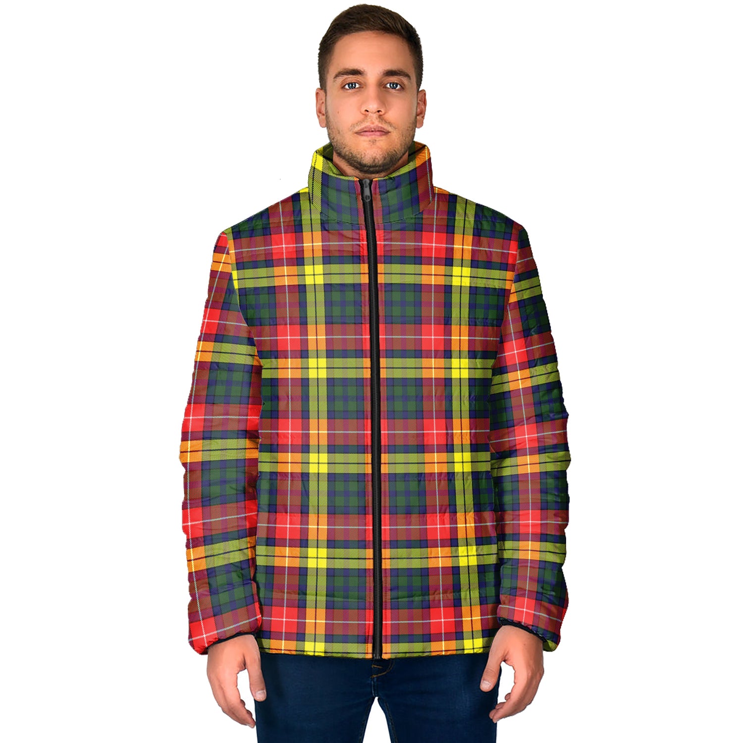 Dewar Tartan Padded Jacket - Tartan Vibes Clothing