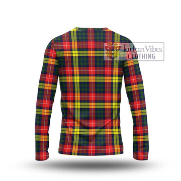 Dewar Tartan Long Sleeve T-Shirt with Family Crest DNA In Me Style - Tartan Vibes Clothing