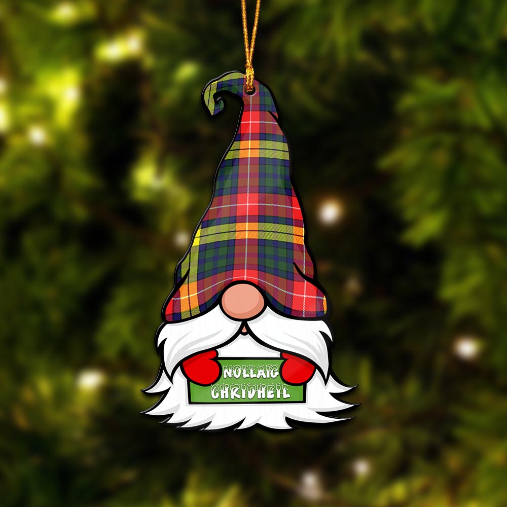 Dewar Gnome Christmas Ornament with His Tartan Christmas Hat - Tartan Vibes Clothing