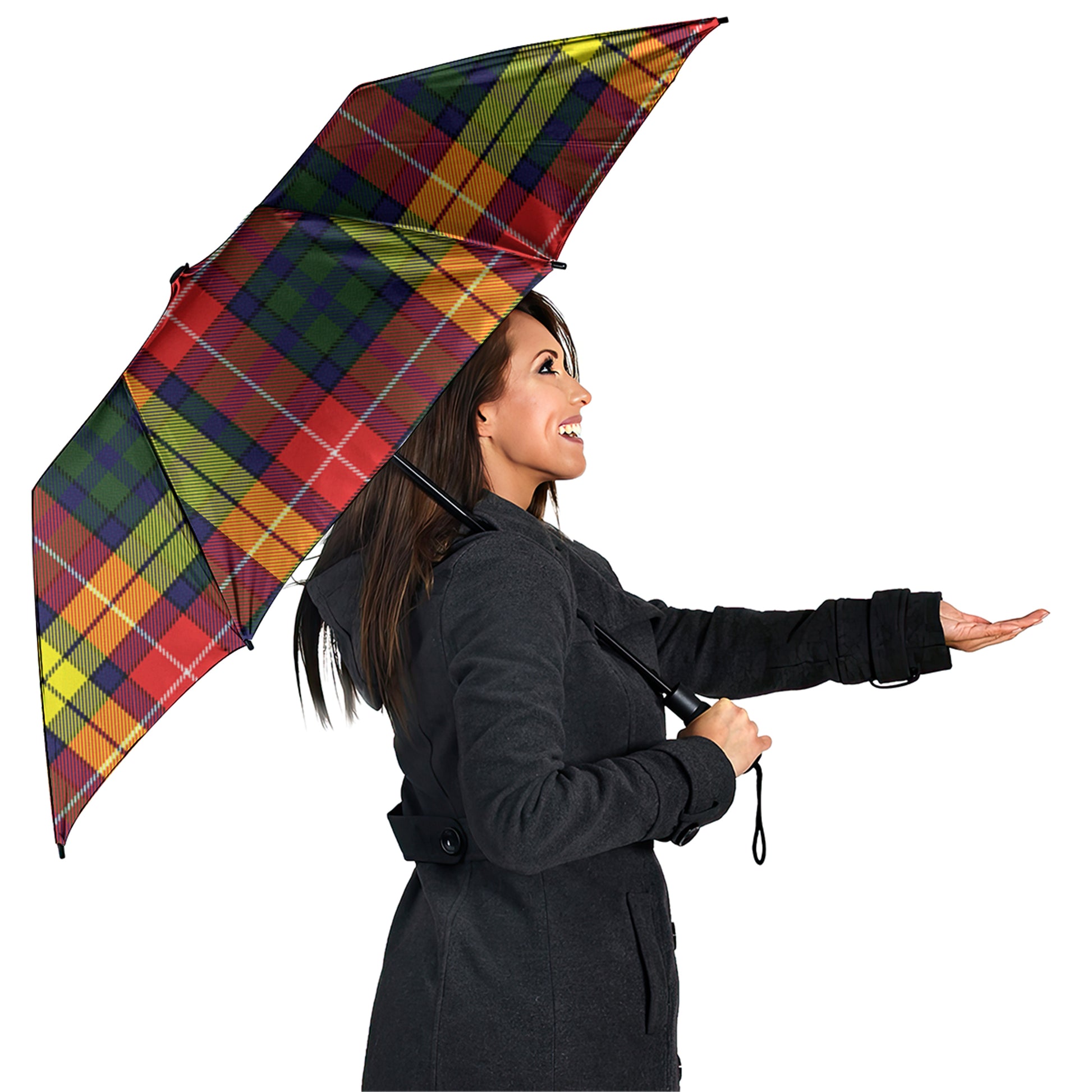 Dewar Tartan Umbrella - Tartanvibesclothing