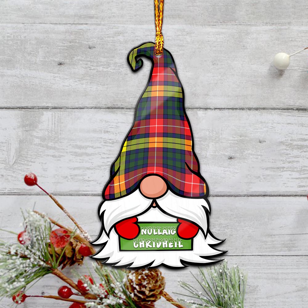 Dewar Gnome Christmas Ornament with His Tartan Christmas Hat - Tartan Vibes Clothing