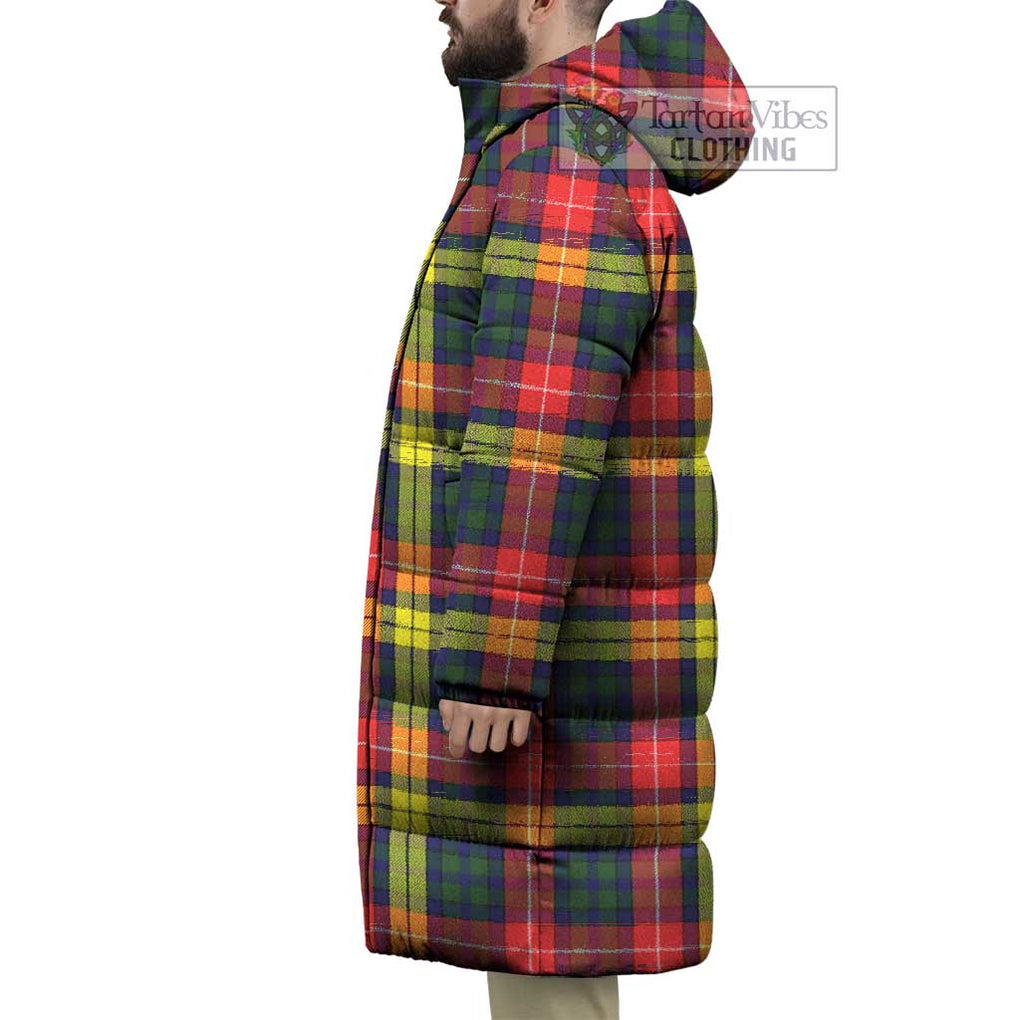 Tartan Vibes Clothing Dewar Tartan Long Down Jacket