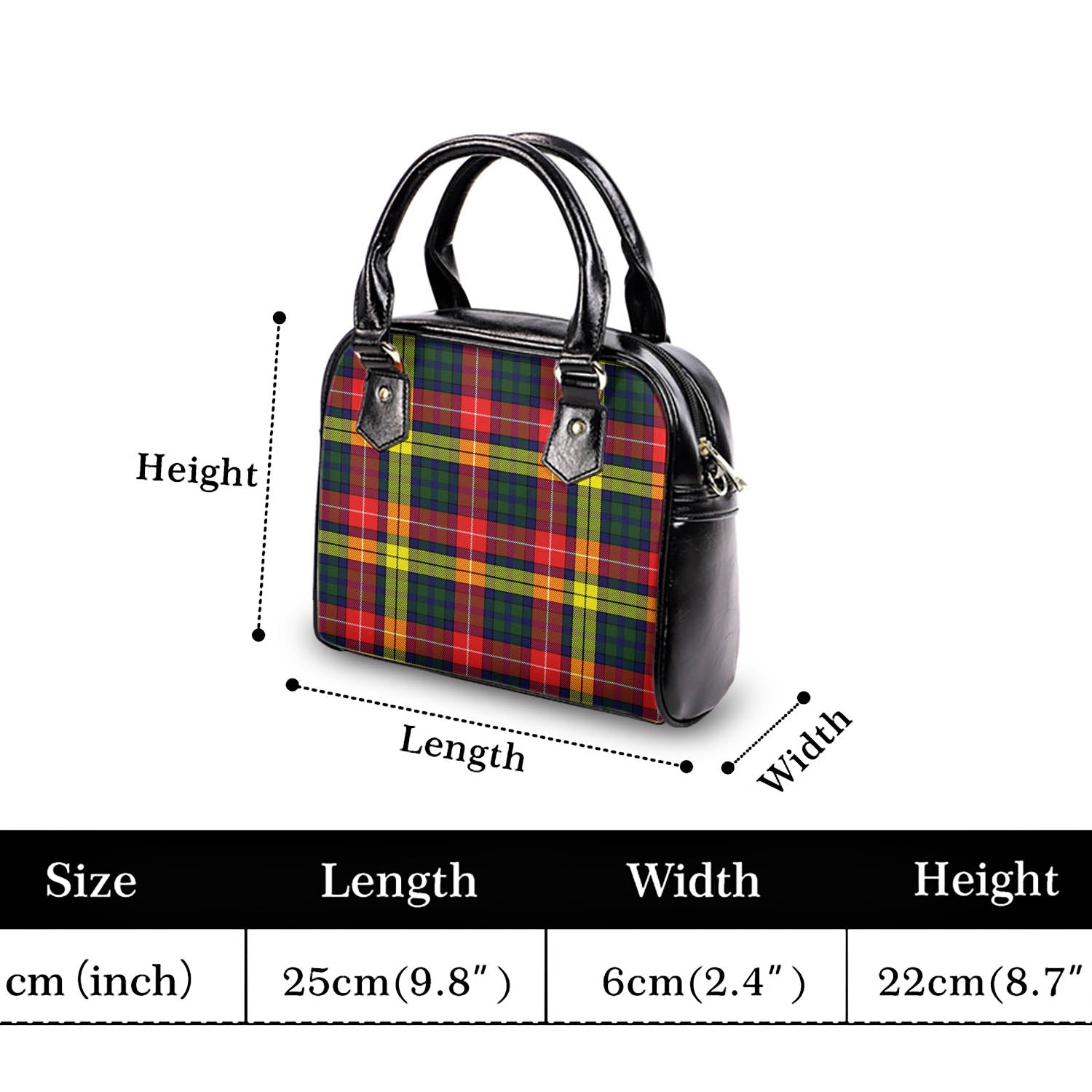 Dewar Tartan Shoulder Handbags - Tartan Vibes Clothing