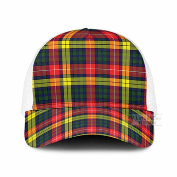 Dewar Tartan Mesh Trucker Cap One Size (Adjustable) White - Tartan Vibes Clothing
