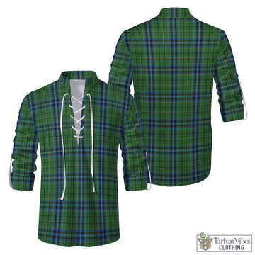 Dick Tartan Men's Scottish Traditional Jacobite Ghillie Kilt Shirt Men - Tartan Vibes Clothing