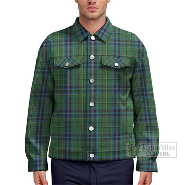 Dick Tartan Unisex Lapel Cotton Jacket