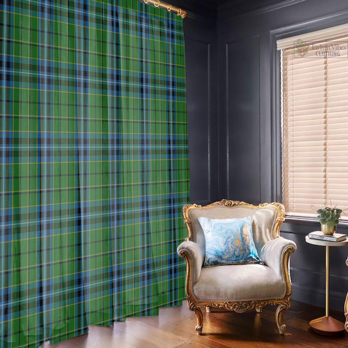 Dick Tartan Window Curtain With Grommets - Tartan Vibes Clothing