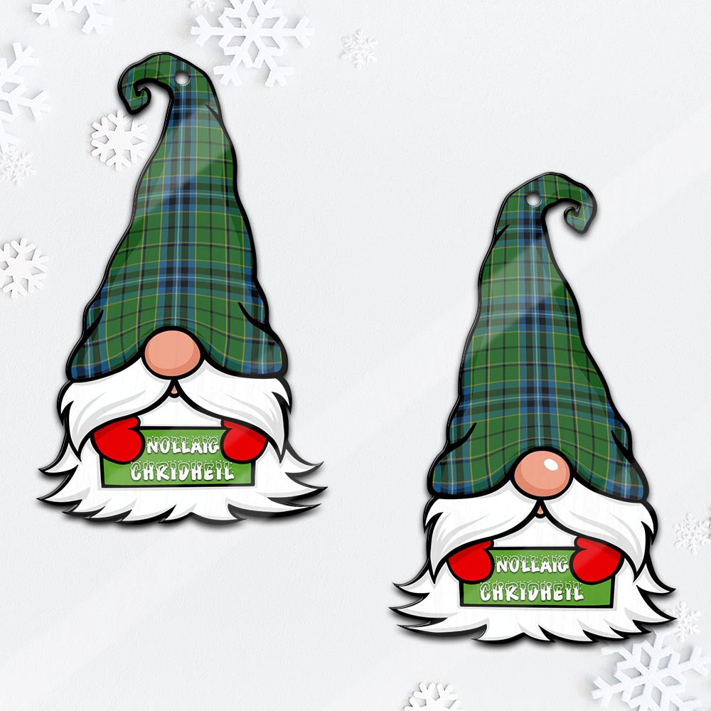 Dick Gnome Christmas Ornament with His Tartan Christmas Hat - Tartan Vibes Clothing