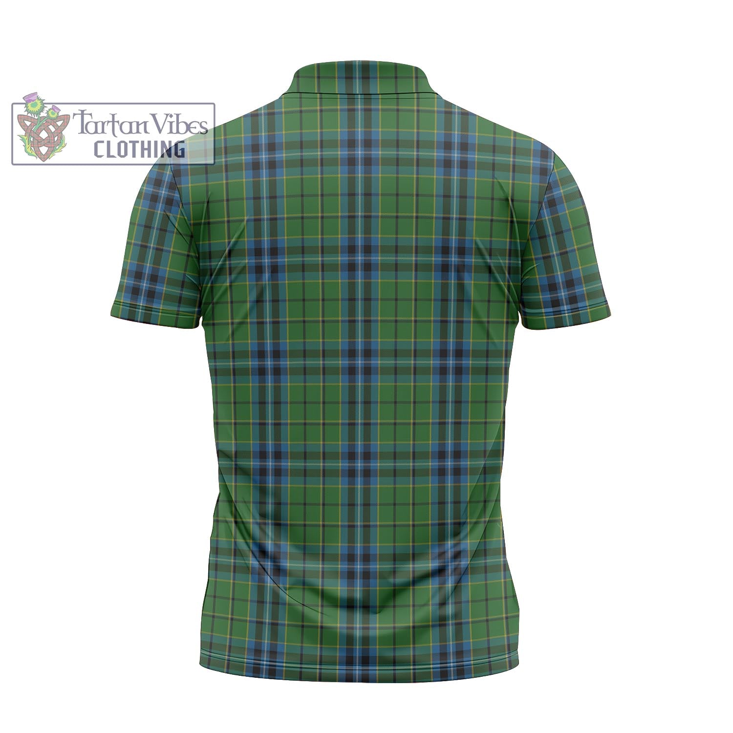 Tartan Vibes Clothing Dick Tartan Zipper Polo Shirt