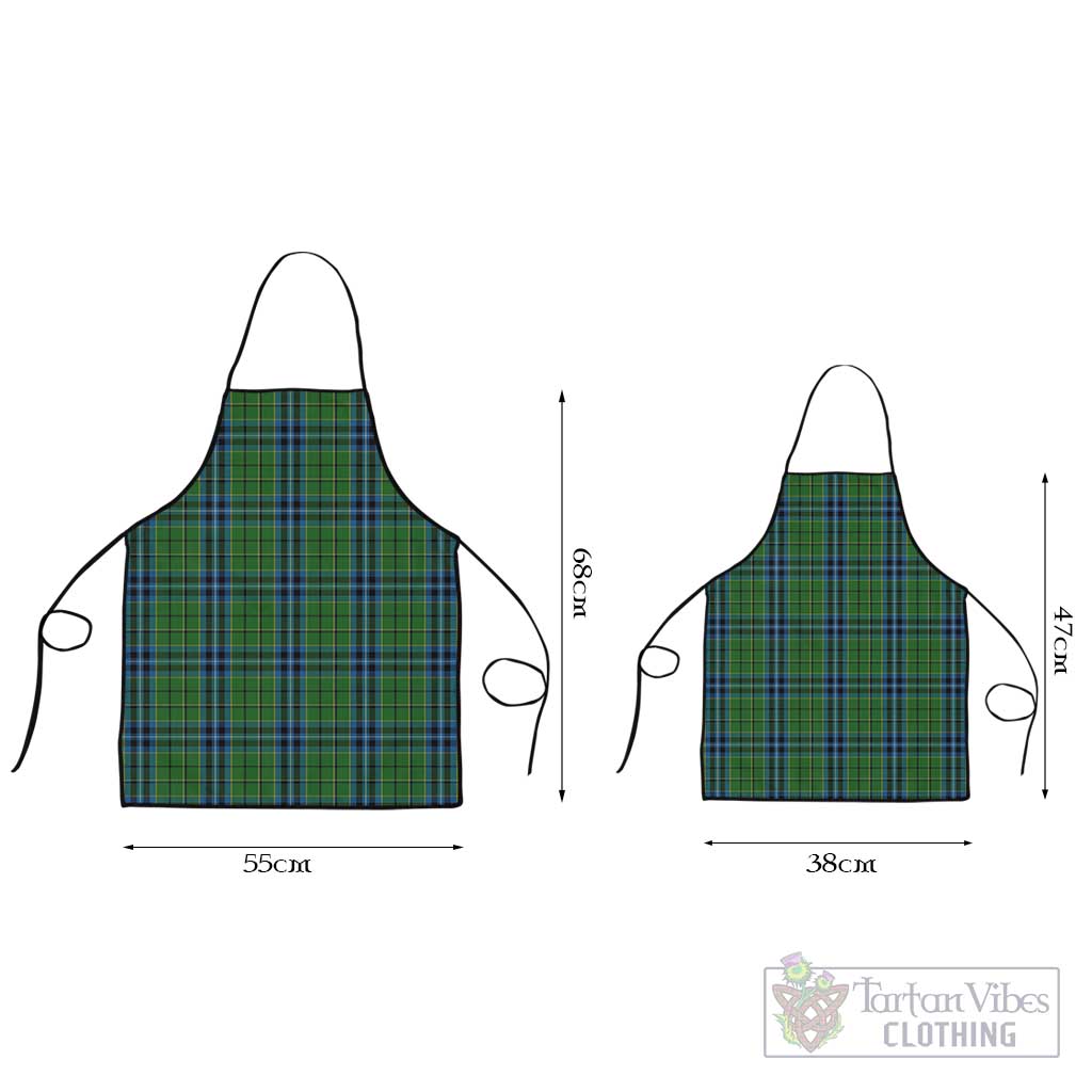 Dick Tartan Apron Black L 55x68 cm - Tartan Vibes Clothing