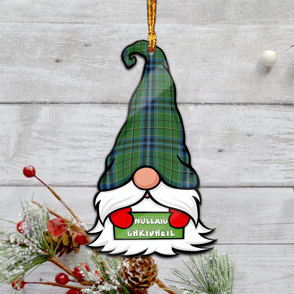 Dick Gnome Christmas Ornament with His Tartan Christmas Hat - Tartan Vibes Clothing