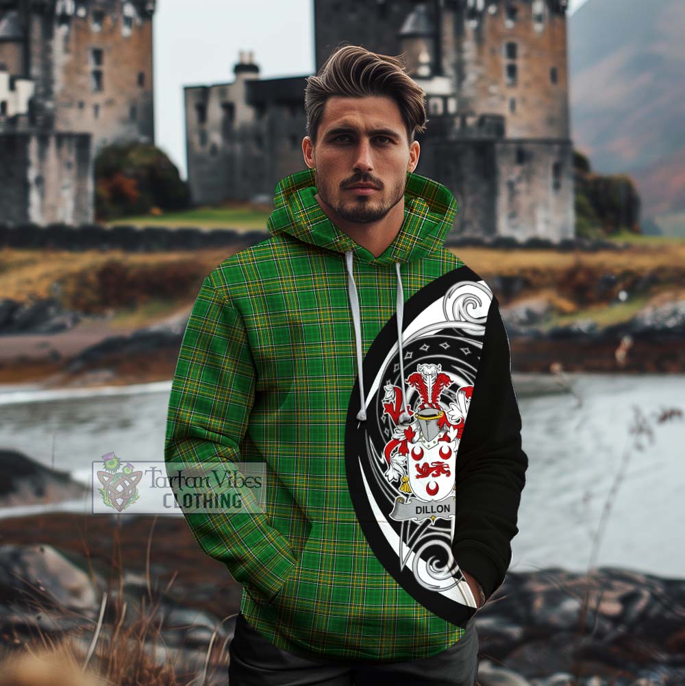 Dillon Irish Clan Cotton Hoodie Celtic Circle Style - Tartan Vibes Clothing