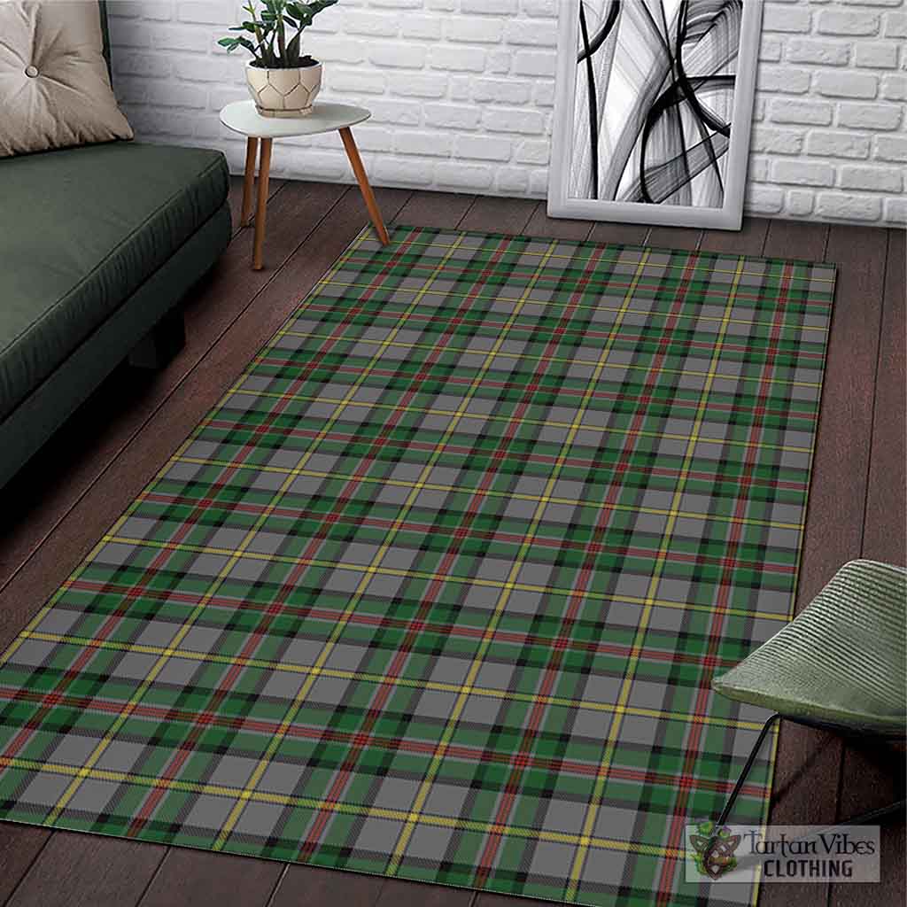 Tartan Vibes Clothing Dinwiddie Tartan Area Rug