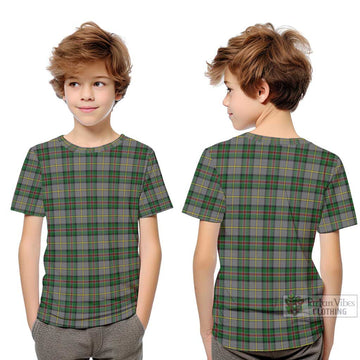 Dinwiddie Tartan Kid T-Shirt Youth XL Size14 - Tartan Vibes Clothing