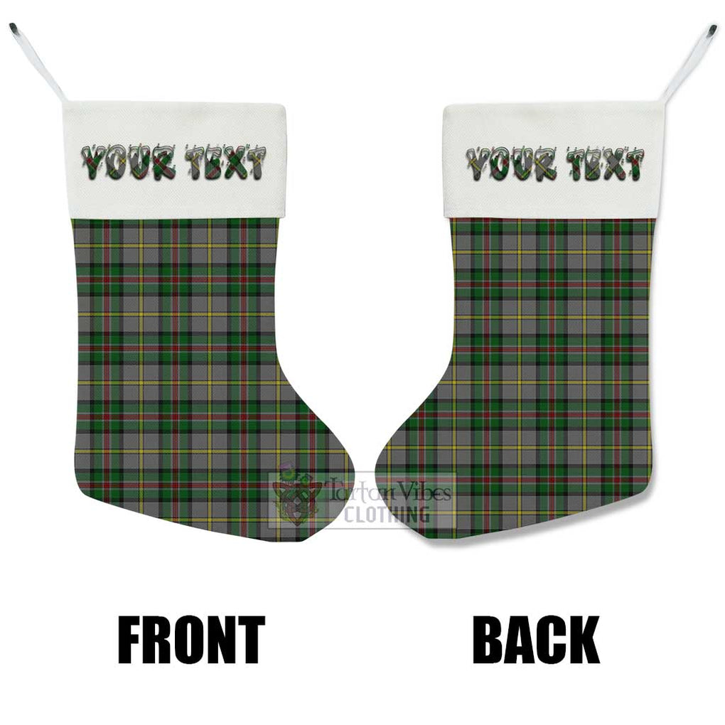 Dinwiddie Tartan Christmas Stocking with Personalized Text - Tartan Vibes Clothing