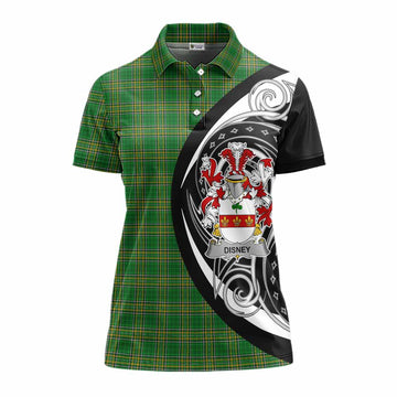 Disney Irish Clan Women's Polo Shirt Celtic Circle Style Women - Tartan Vibes Clothing