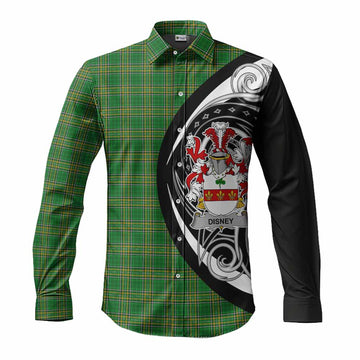 Disney Irish Clan Long Sleeve Button Shirt Celtic Circle Style Men's Shirt S - Tartan Vibes Clothing
