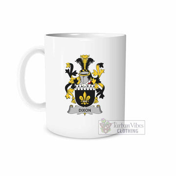 Dixon Irish Clan Coat of Arms Ceramic Mug