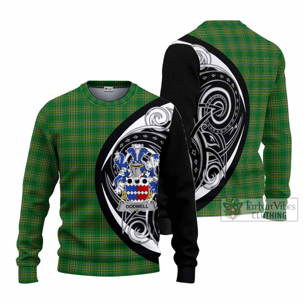 Dodwell Irish Clan Knitted Sweater Celtic Circle Style - Tartan Vibes Clothing