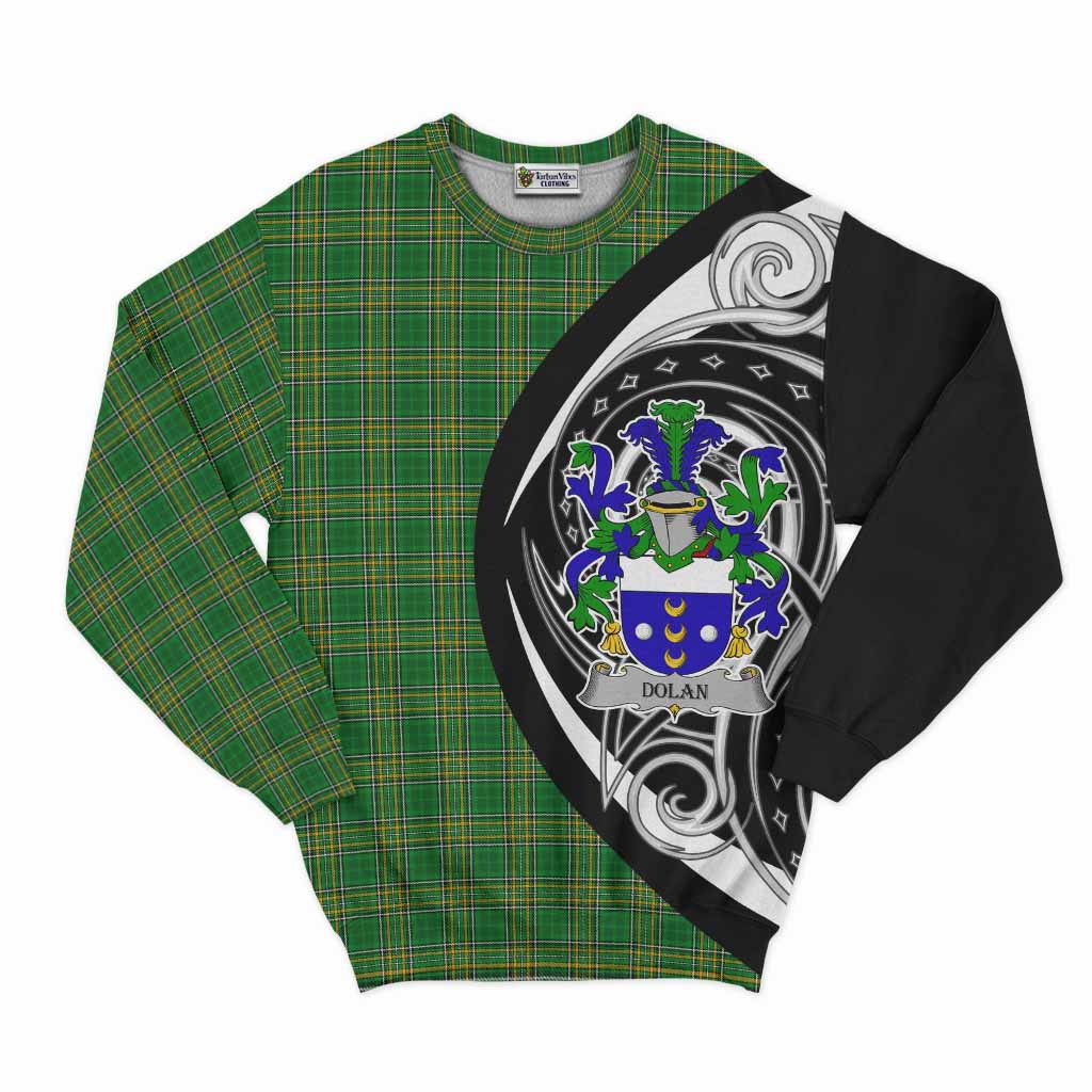 Dolan Irish Clan Sweatshirt Celtic Circle Style Unisex - Tartan Vibes Clothing