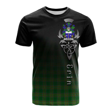Dolan Irish Clan Cotton T-shirt with Coat of Arms Erin Go Bragh Celtic Inspired Kid's Shirt - Tartan Vibes Clothing