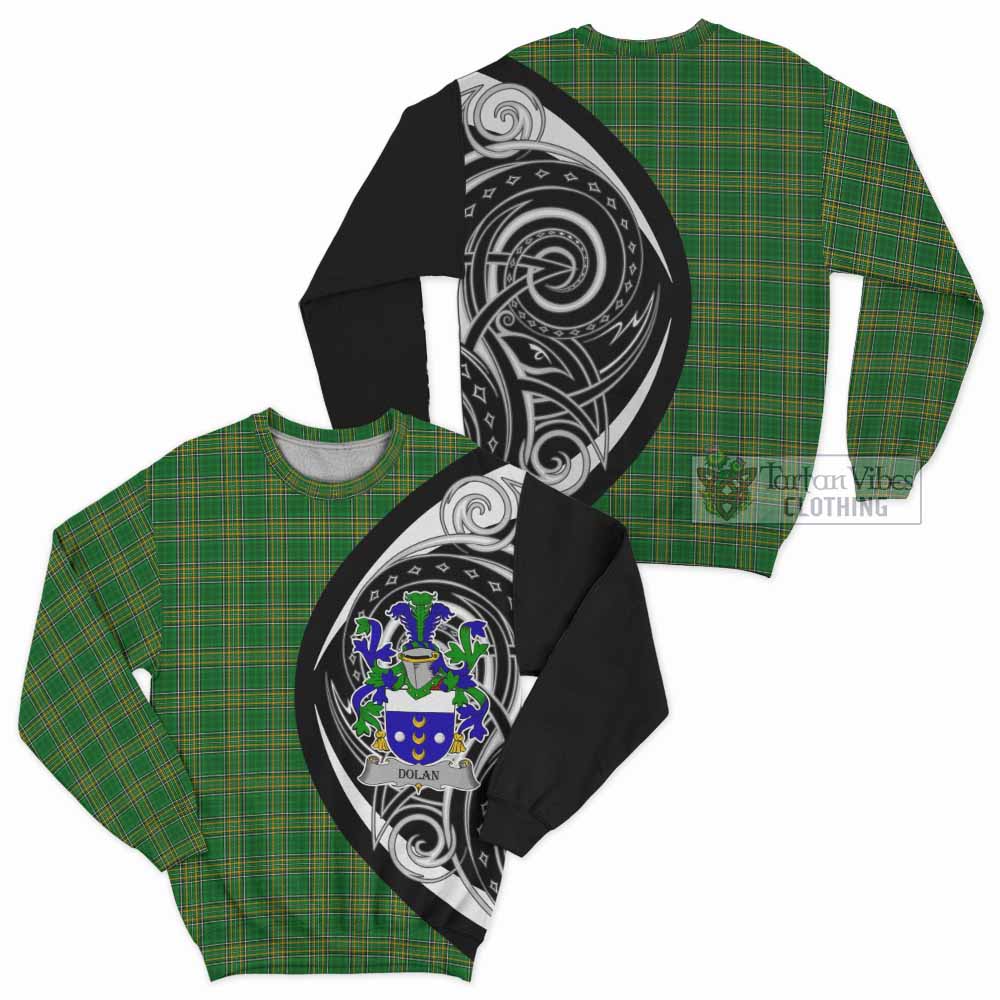 Dolan Irish Clan Sweatshirt Celtic Circle Style - Tartan Vibes Clothing