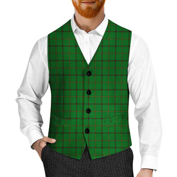 Don Tartan Men's Sleeveless Suit Vest