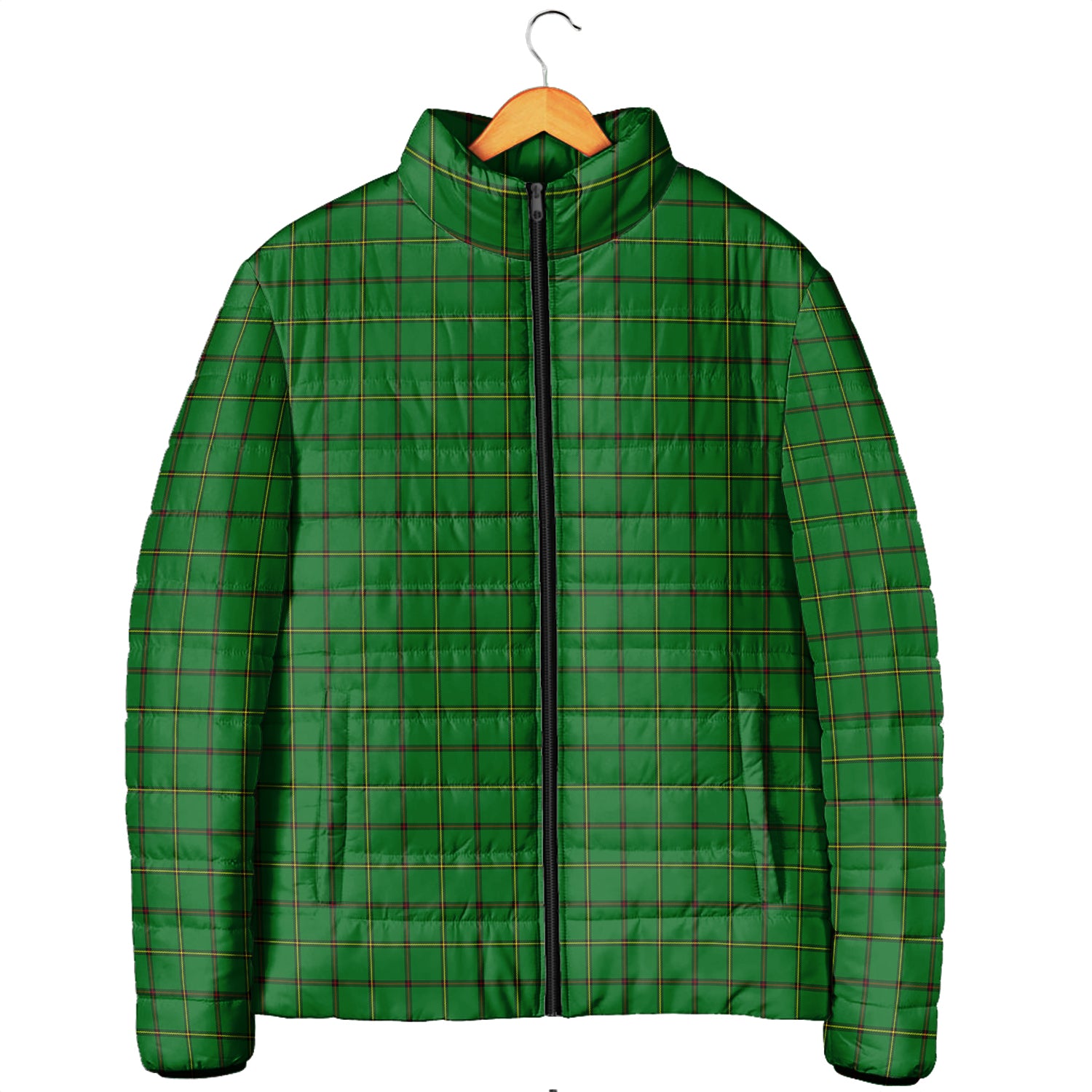 Don Tartan Padded Jacket Men's Padded Jacket - Tartan Vibes Clothing