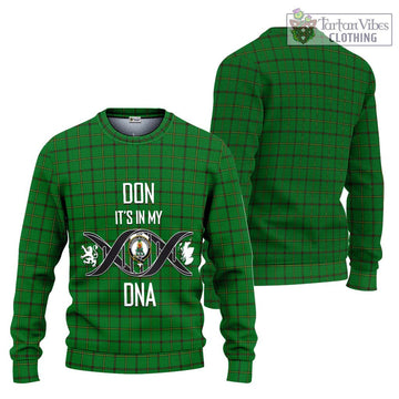 Don Tartan Ugly Sweater with Family Crest DNA In Me Style