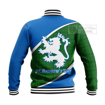 Don Family Crest Tartan Baseball Jacket Celebrate Saint Andrew's Day in Style - Tartan Vibes Clothing