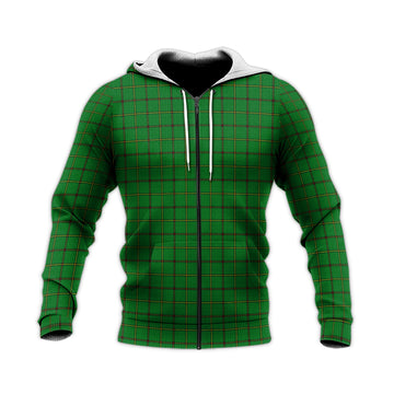 Don Tartan Knitted Hoodie