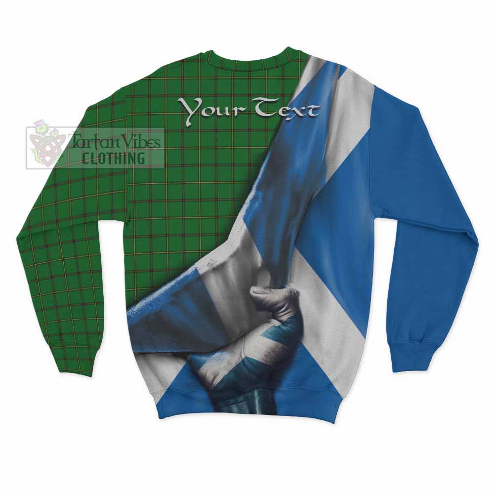 Tartan Vibes Clothing Don Tartan Sweatshirt with Family Crest Scotland Patriotic Style