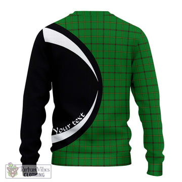 Don Tartan Ugly Sweater with Family Crest Circle Style