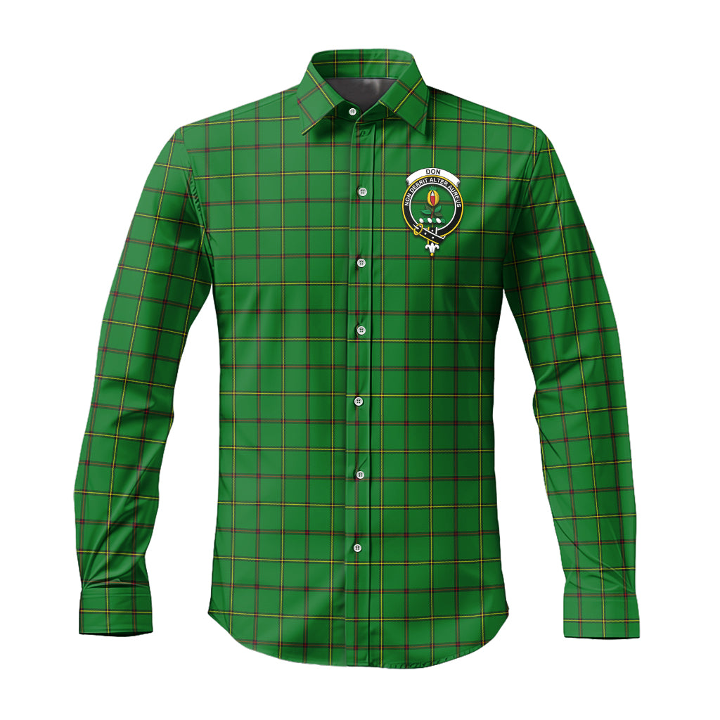 don-tartan-long-sleeve-button-up-shirt-with-family-crest