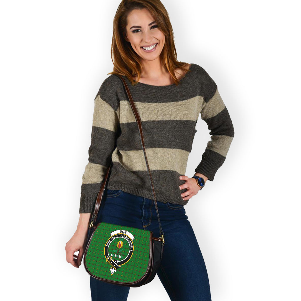 Don Tartan Saddle Bag with Family Crest - Tartan Vibes Clothing