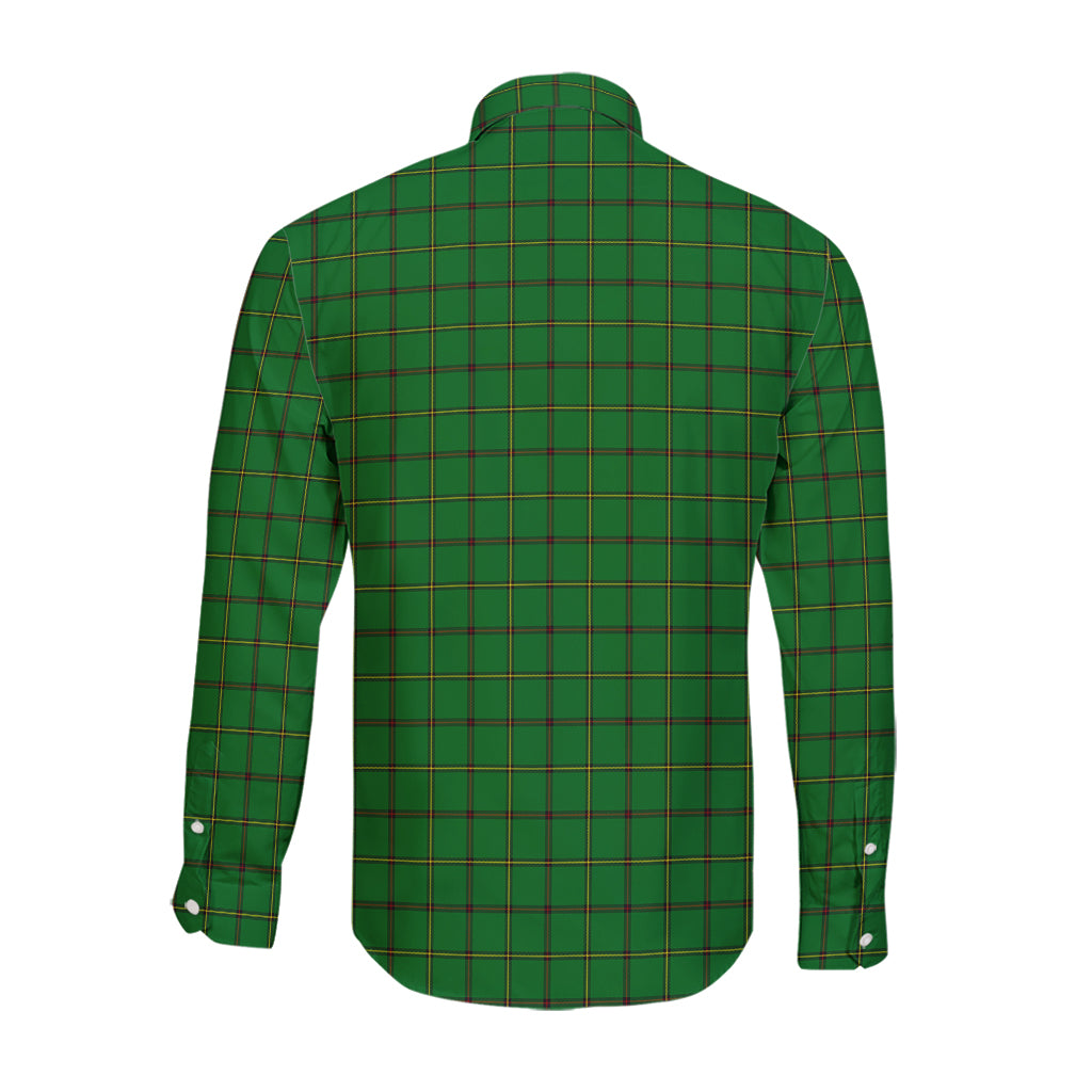 don-tartan-long-sleeve-button-up-shirt-with-family-crest