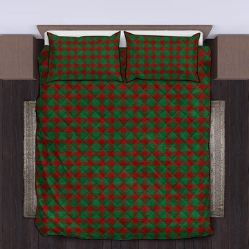 Donachie Tartan Quilt Bed Set