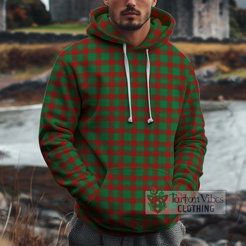 Donachie Tartan Cotton Hoodie Pullover Hoodie XS - Tartan Vibes Clothing