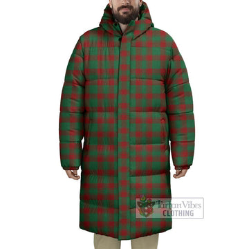 Donachie Tartan Long Down Jacket