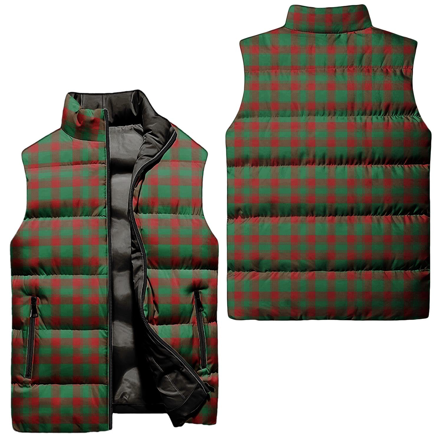 Donachie Tartan Sleeveless Puffer Jacket Unisex - Tartanvibesclothing