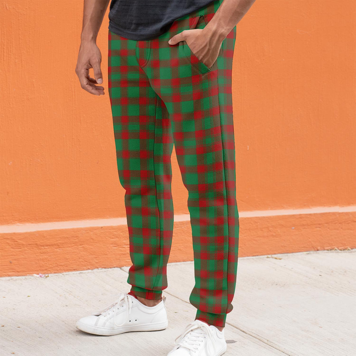 Donachie Tartan Joggers Pants S - Tartan Vibes Clothing