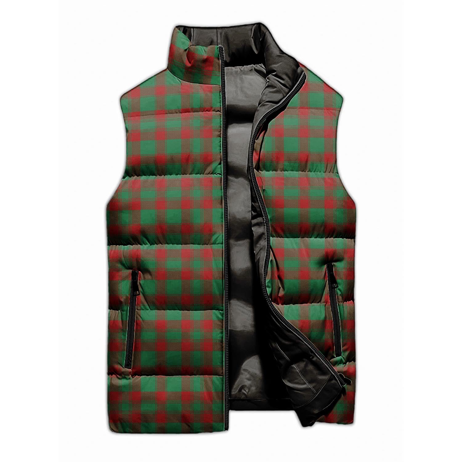 Donachie Tartan Sleeveless Puffer Jacket - Tartanvibesclothing