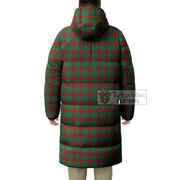 Donachie Tartan Long Down Jacket